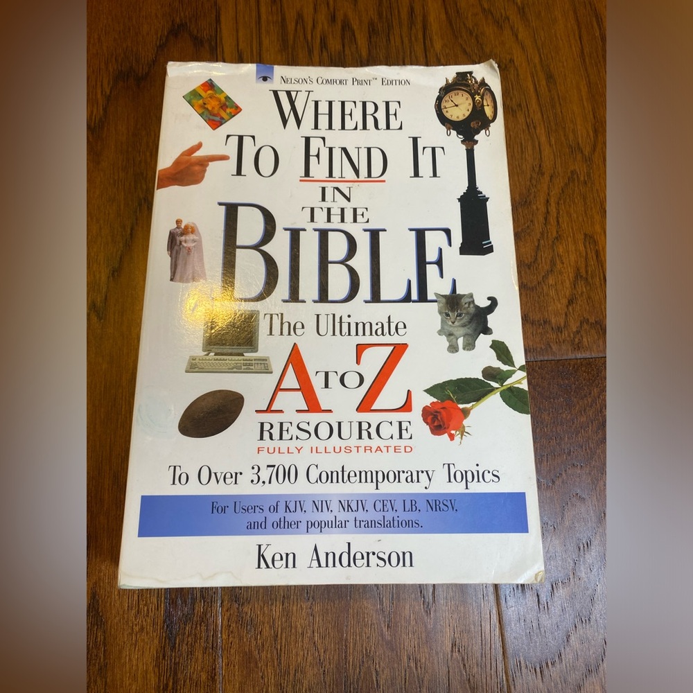 Where To Find It In The Bible‎ A-Z The Ultimate Resource
